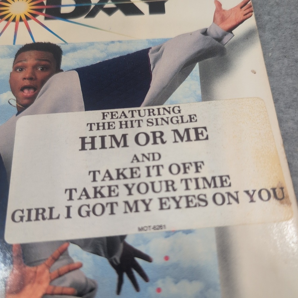 Today Self-Titled Vinyl LP 1988 Motown MOT-6261 Teddy Riley New Jack Swing VG - Picture 2 of 8